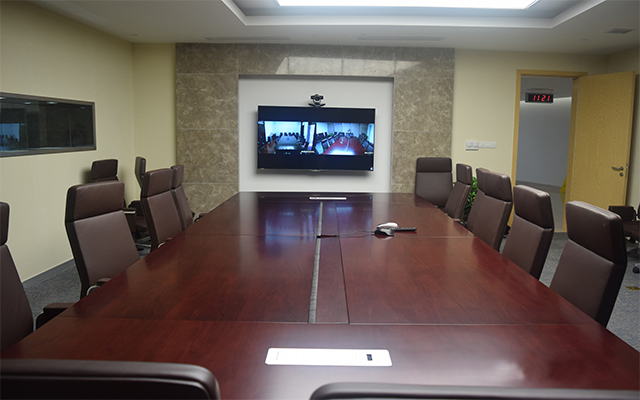 華為視訊會議室